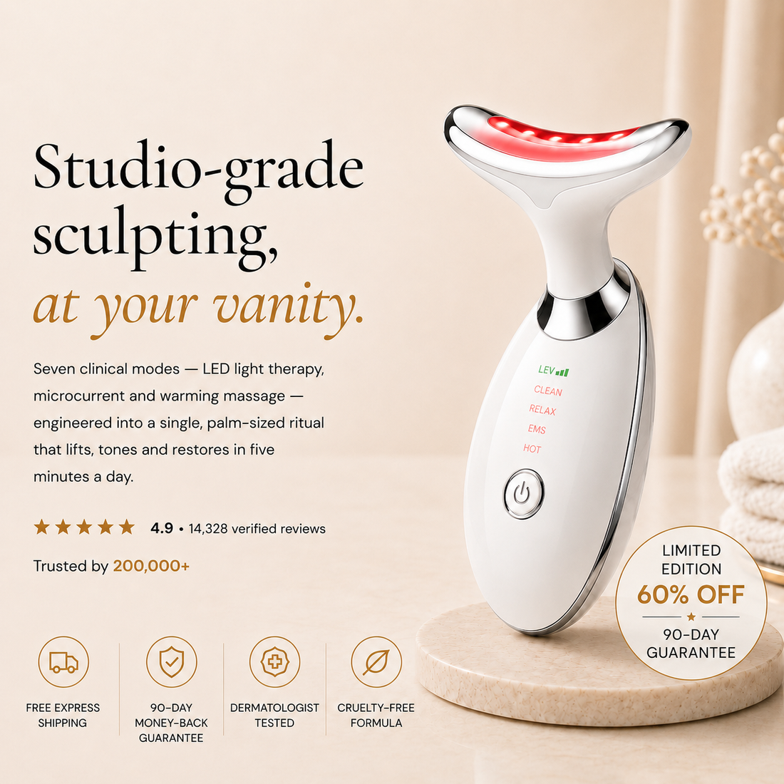 Lumèra 7-in-1 Facial Sculptor