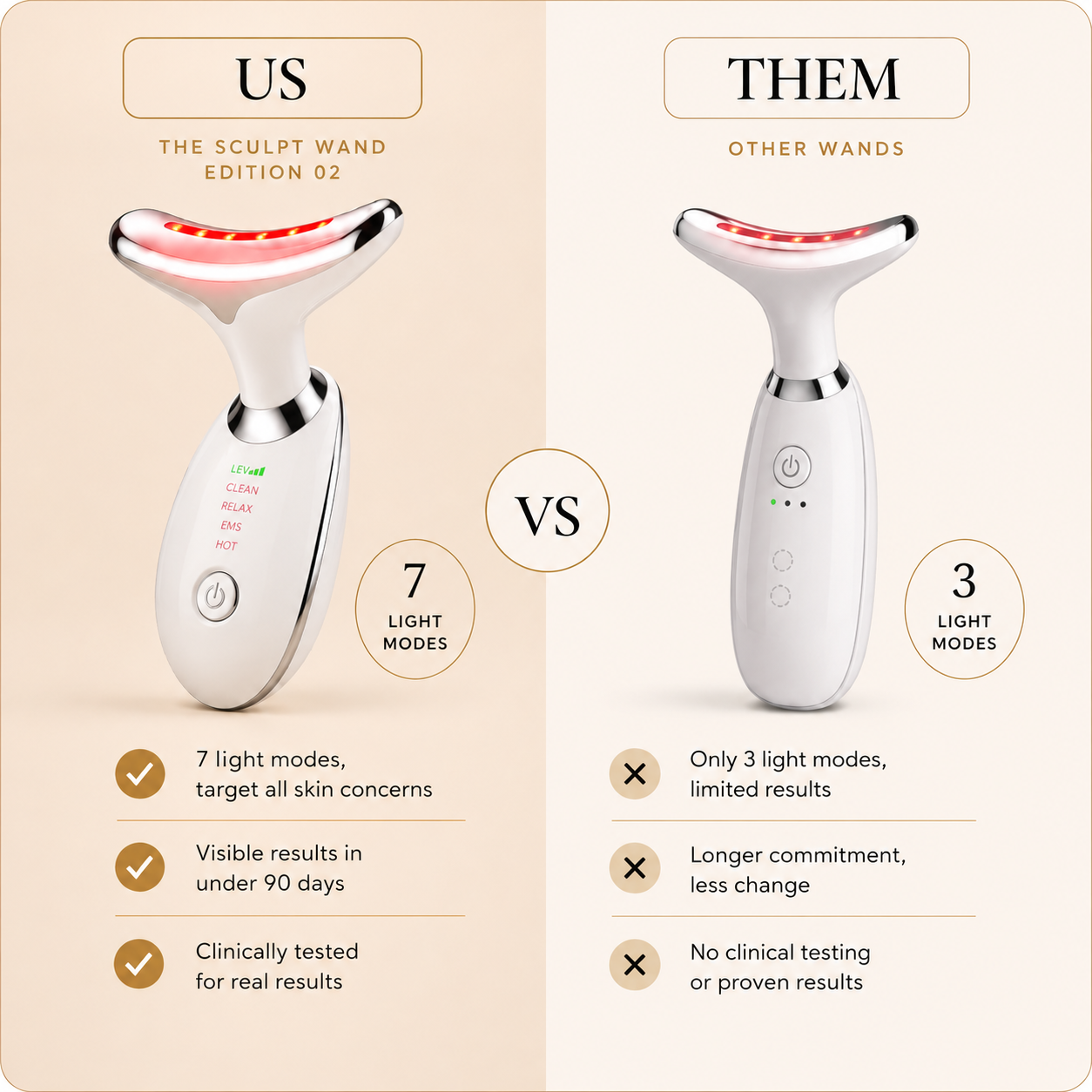 Lumère  Cove 3-in-1 LED Facial Sculptor