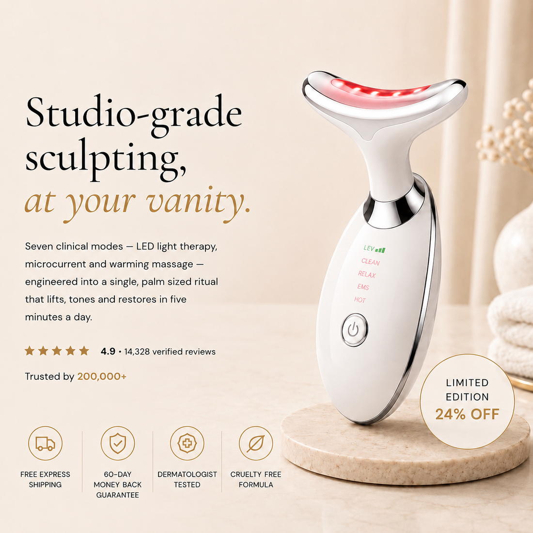 Lumèra 7-in-1 Facial Sculptor